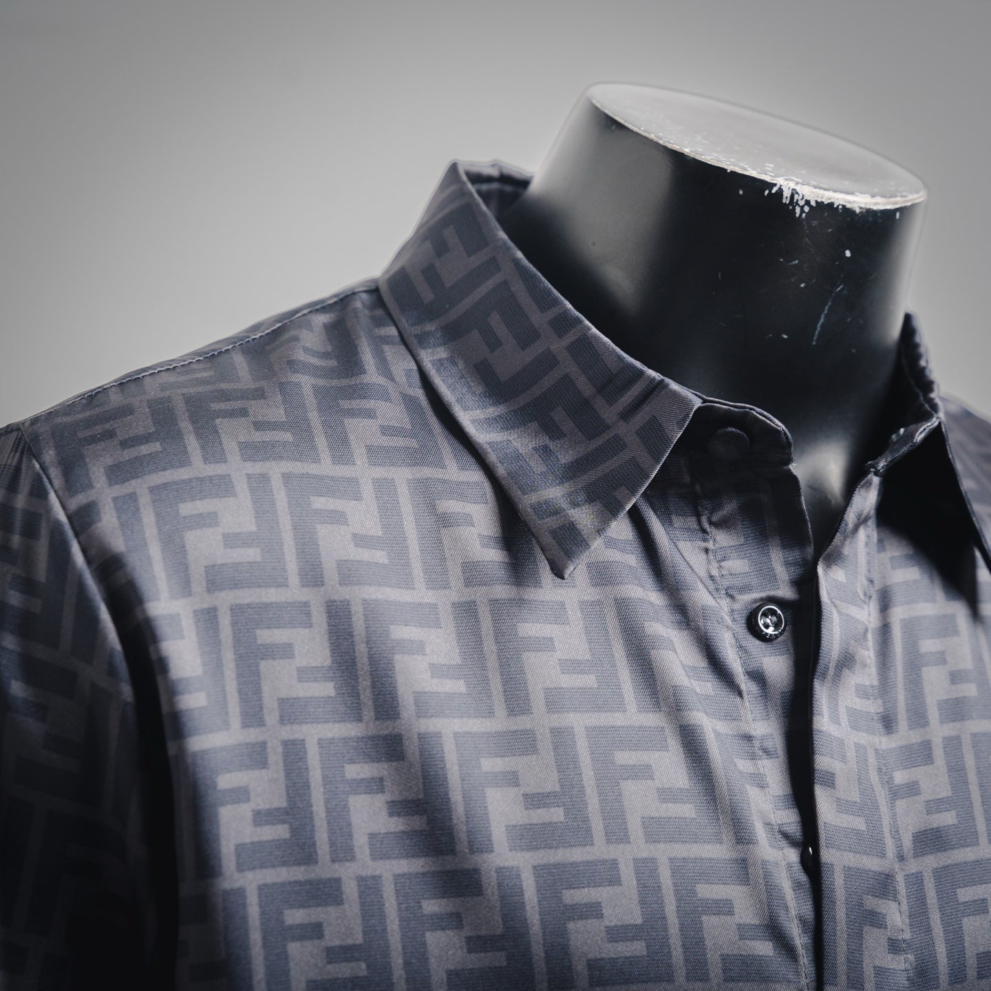 Fend 25fw jacquard shirt