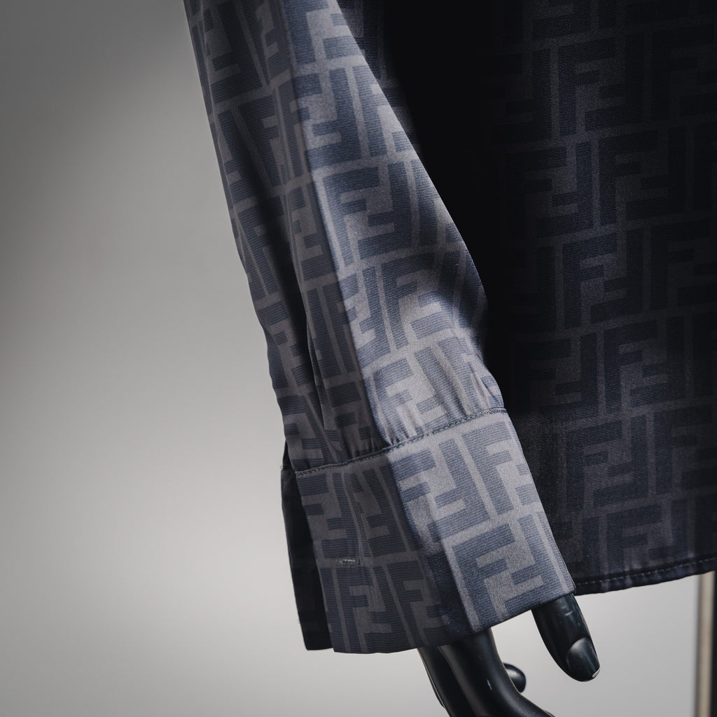 Fend 25fw jacquard shirt