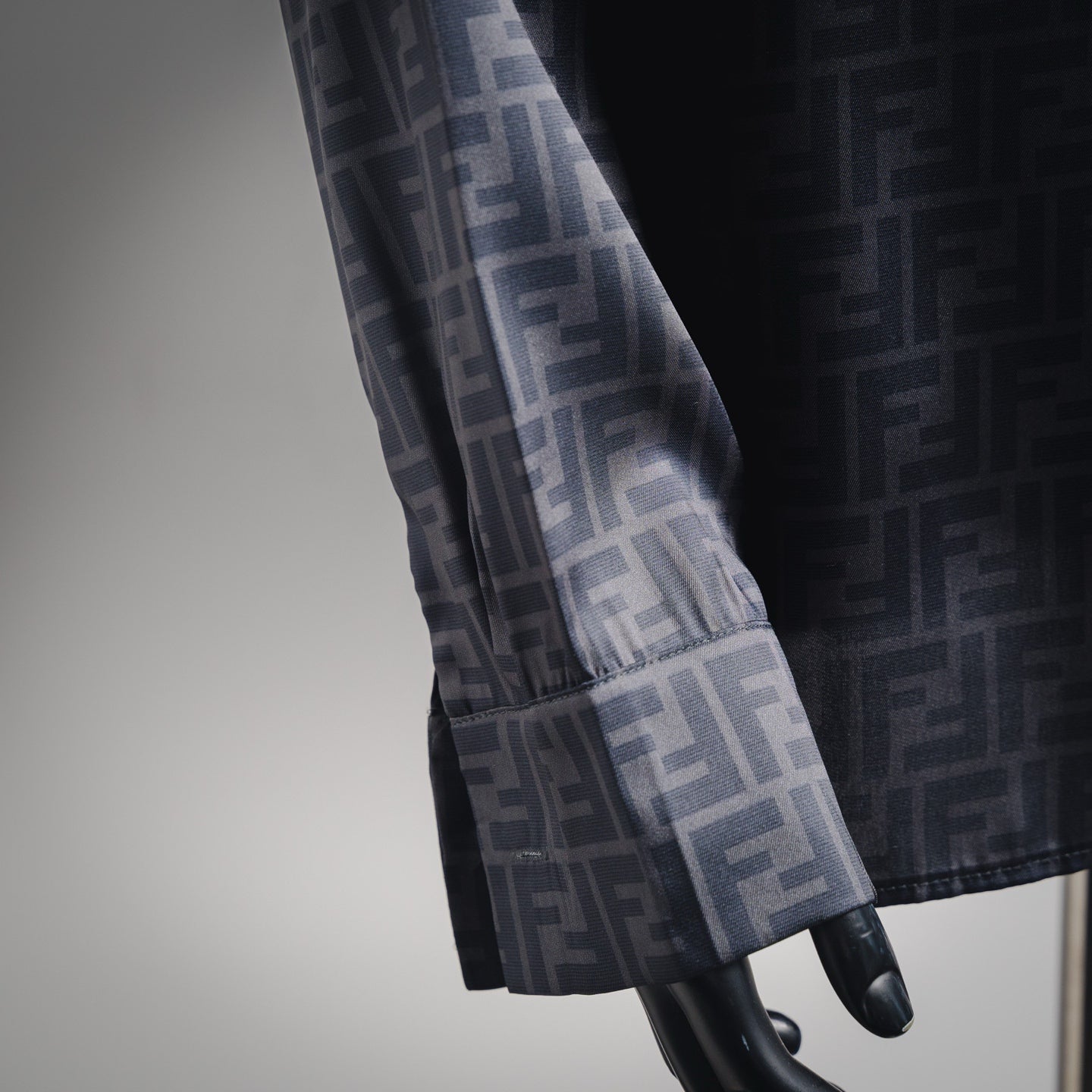 Fend 25fw jacquard shirt