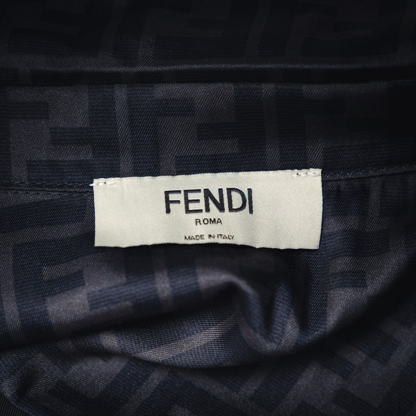 Fend 25fw jacquard shirt