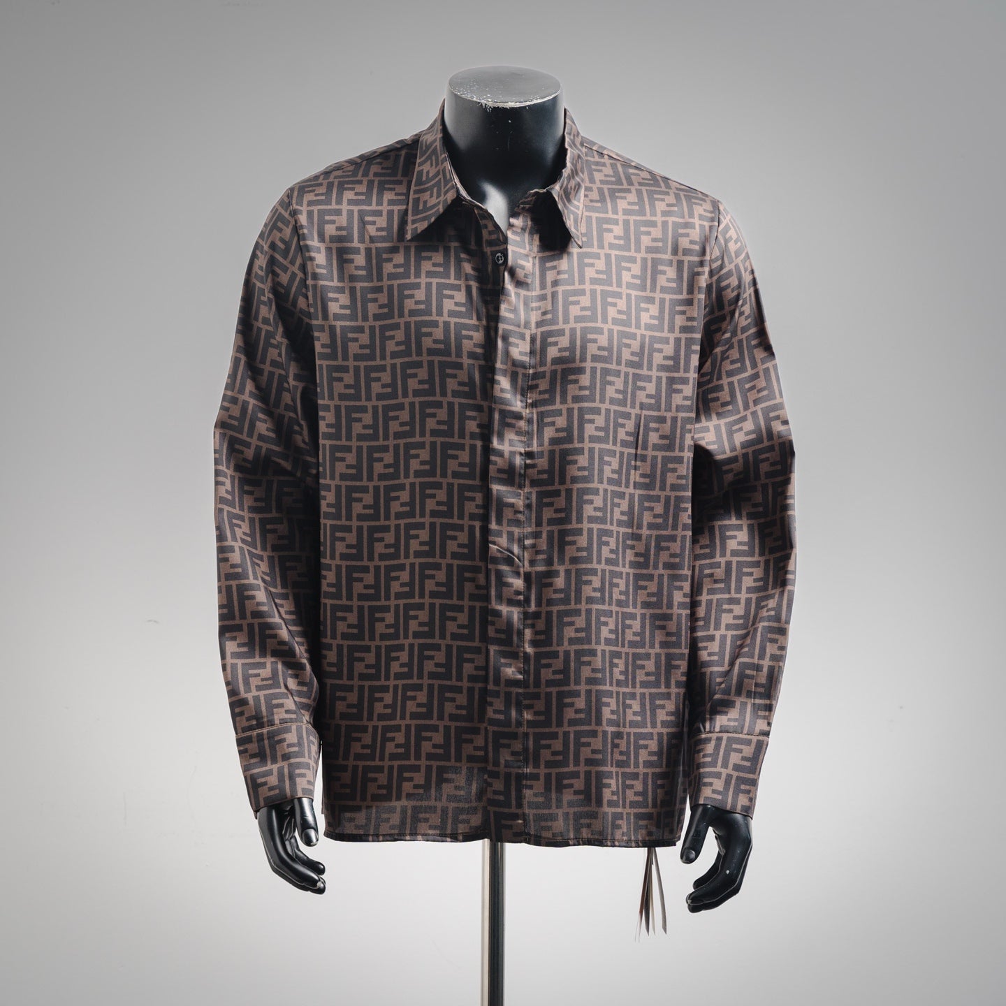Fend 25fw jacquard shirt