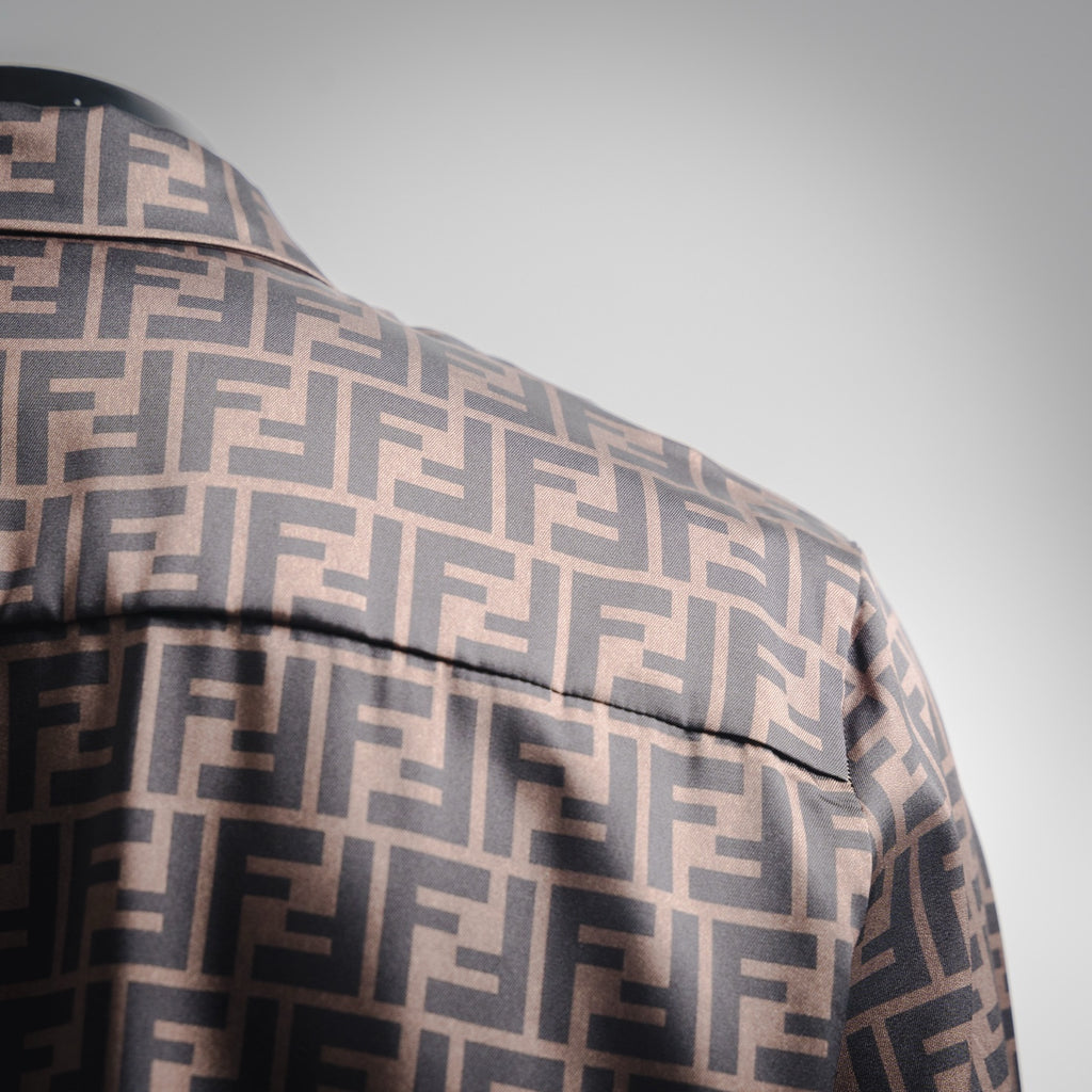 Fend 25fw jacquard shirt
