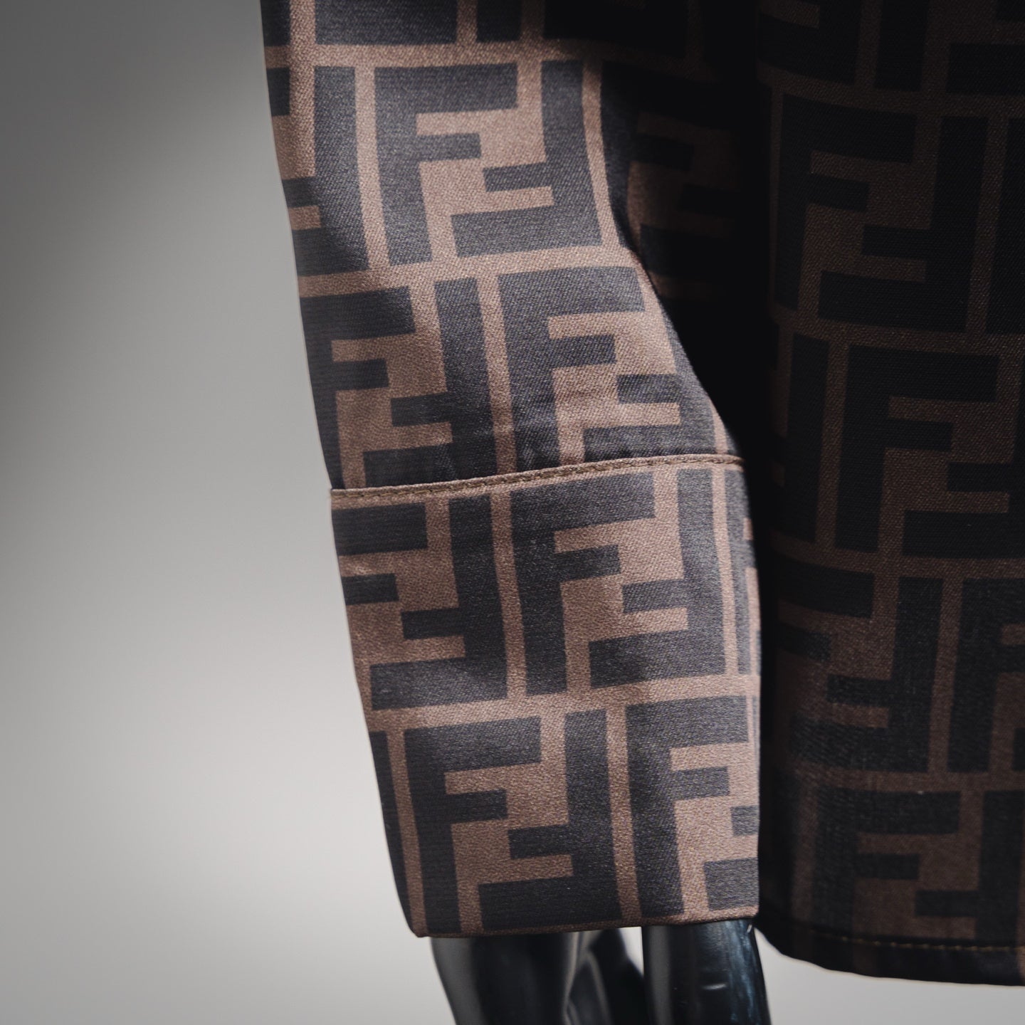 Fend 25fw jacquard shirt