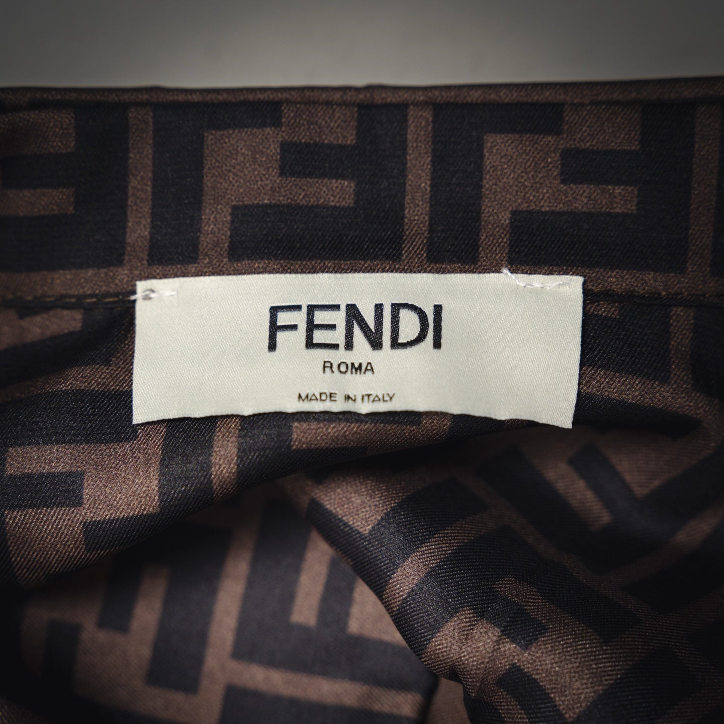 Fend 25fw jacquard shirt