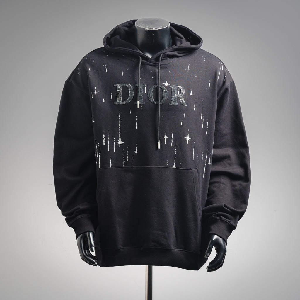 CD 25fw embroidered hoodie