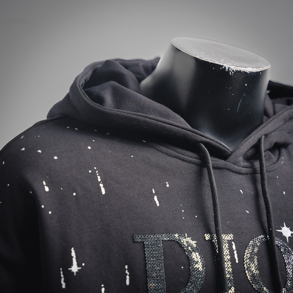 CD 25fw embroidered hoodie