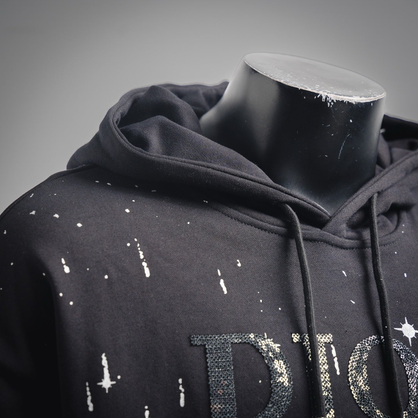 CD 25fw embroidered hoodie