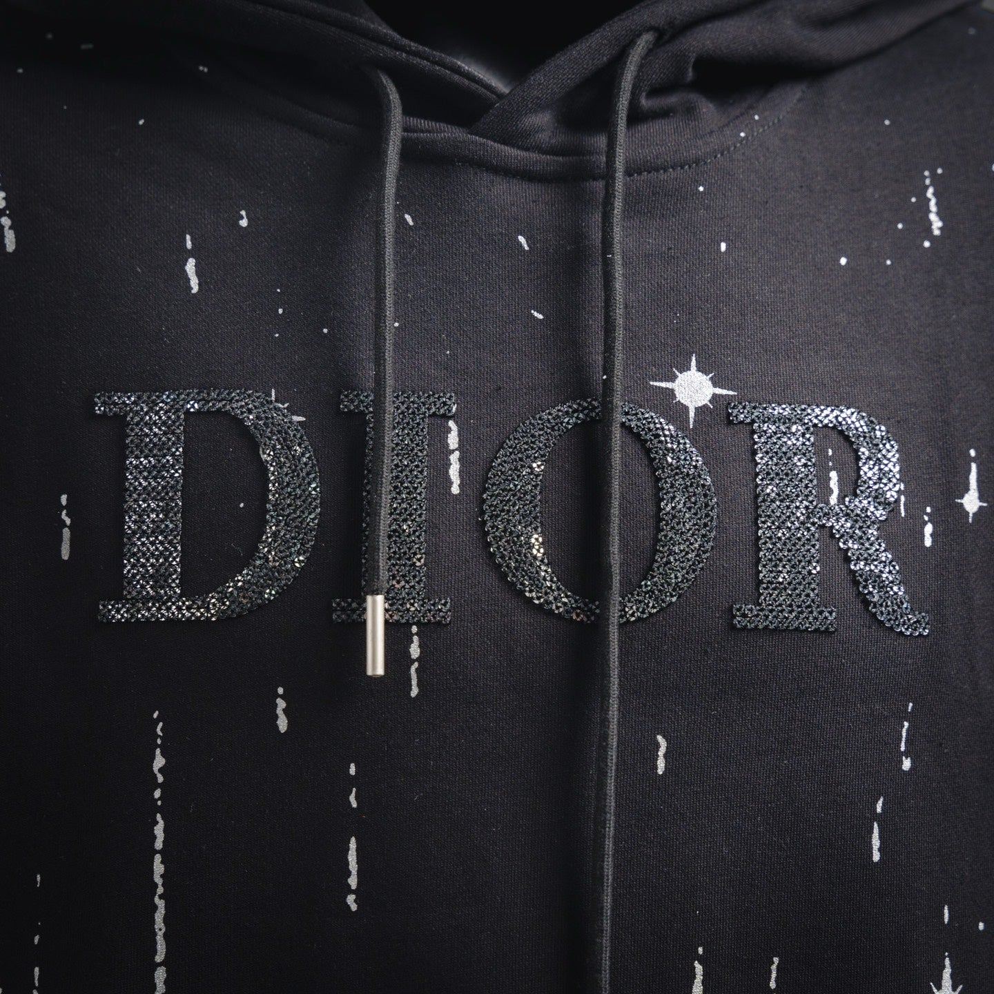 CD 25fw embroidered hoodie