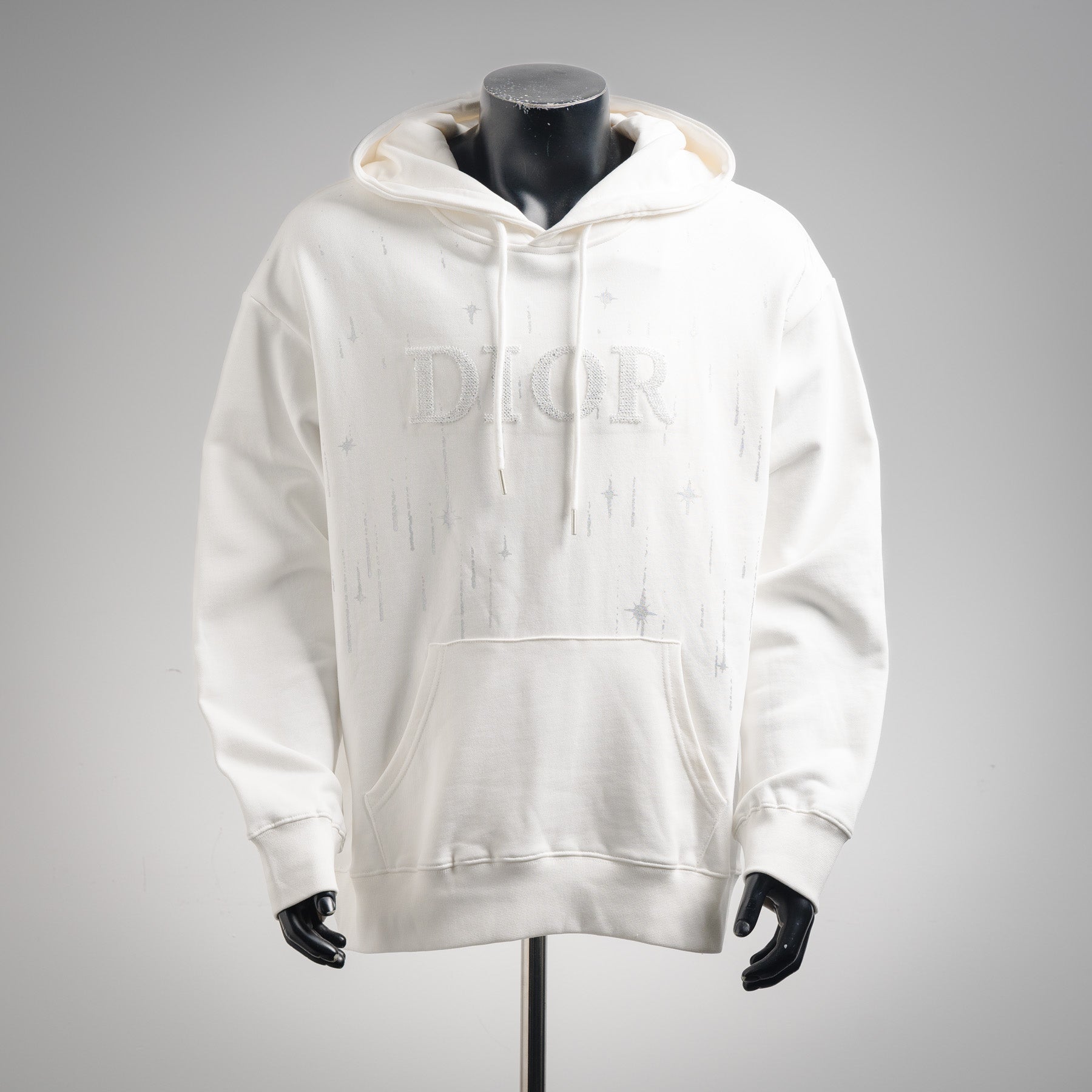 CD 25fw embroidered hoodie