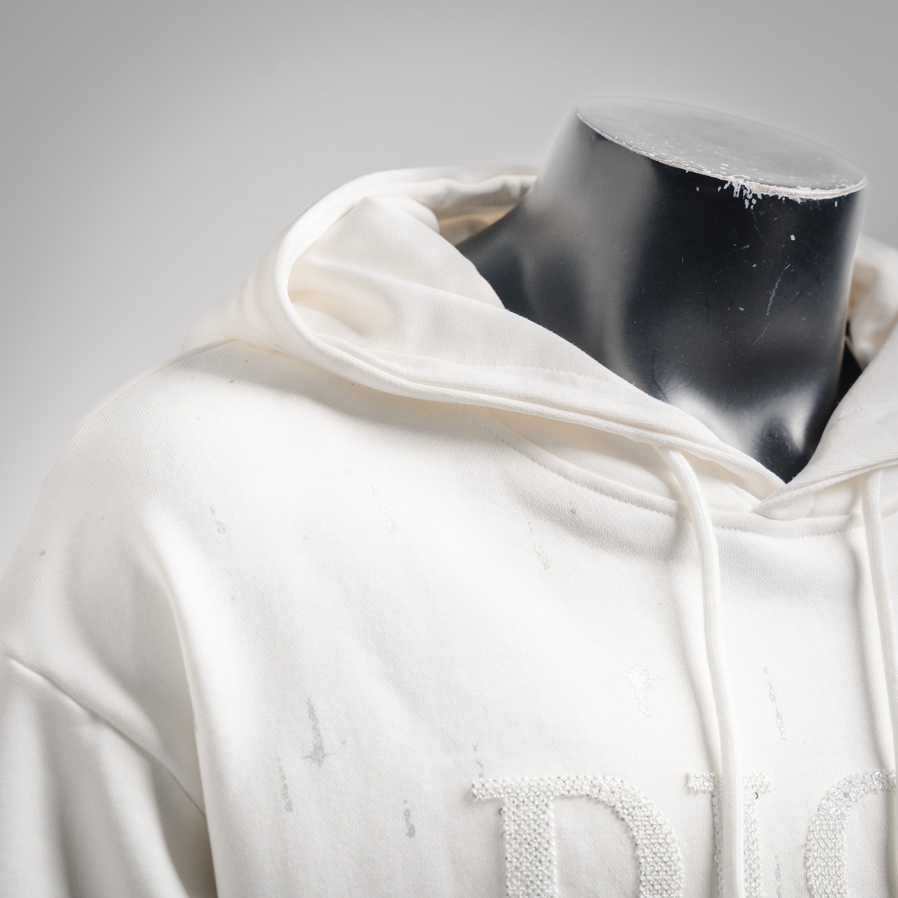 CD 25fw embroidered hoodie