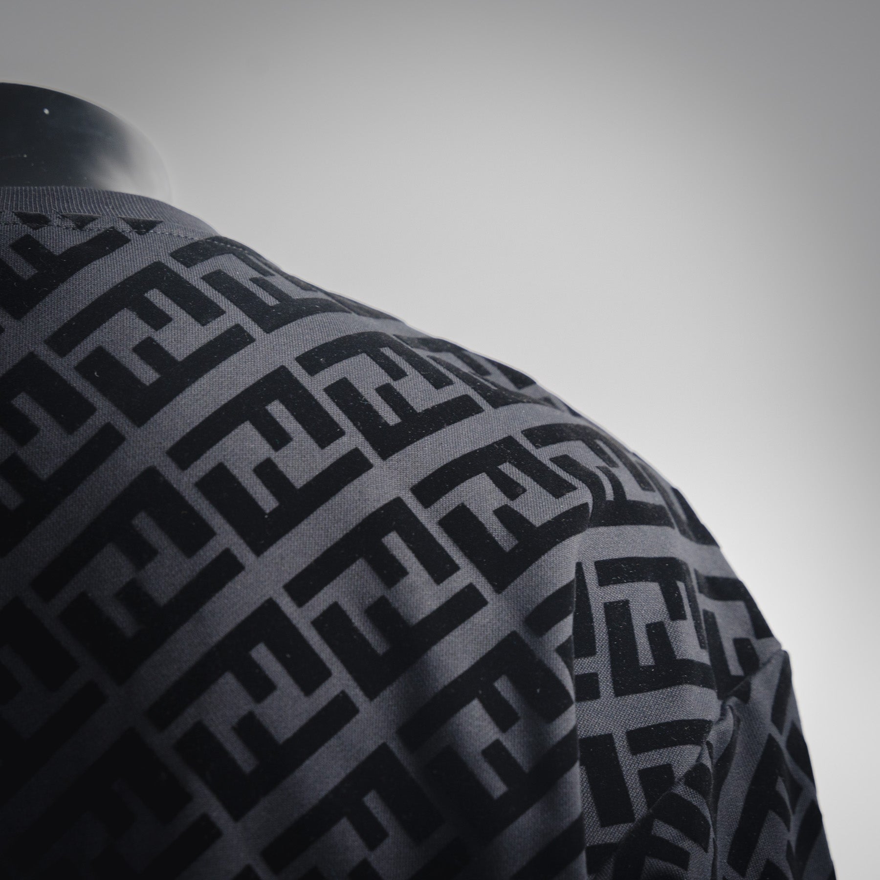 Fend 25fw jacquard shirt