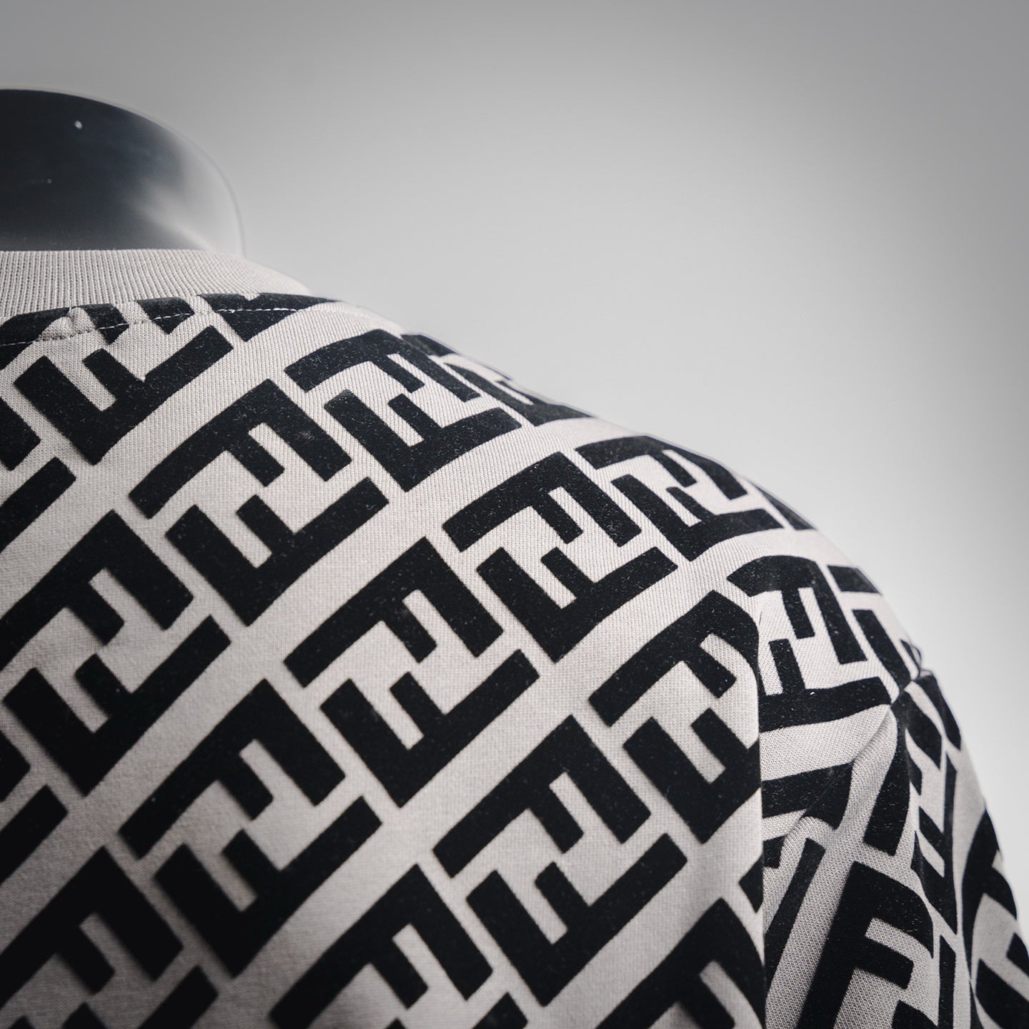 Fend 25fw jacquard shirt