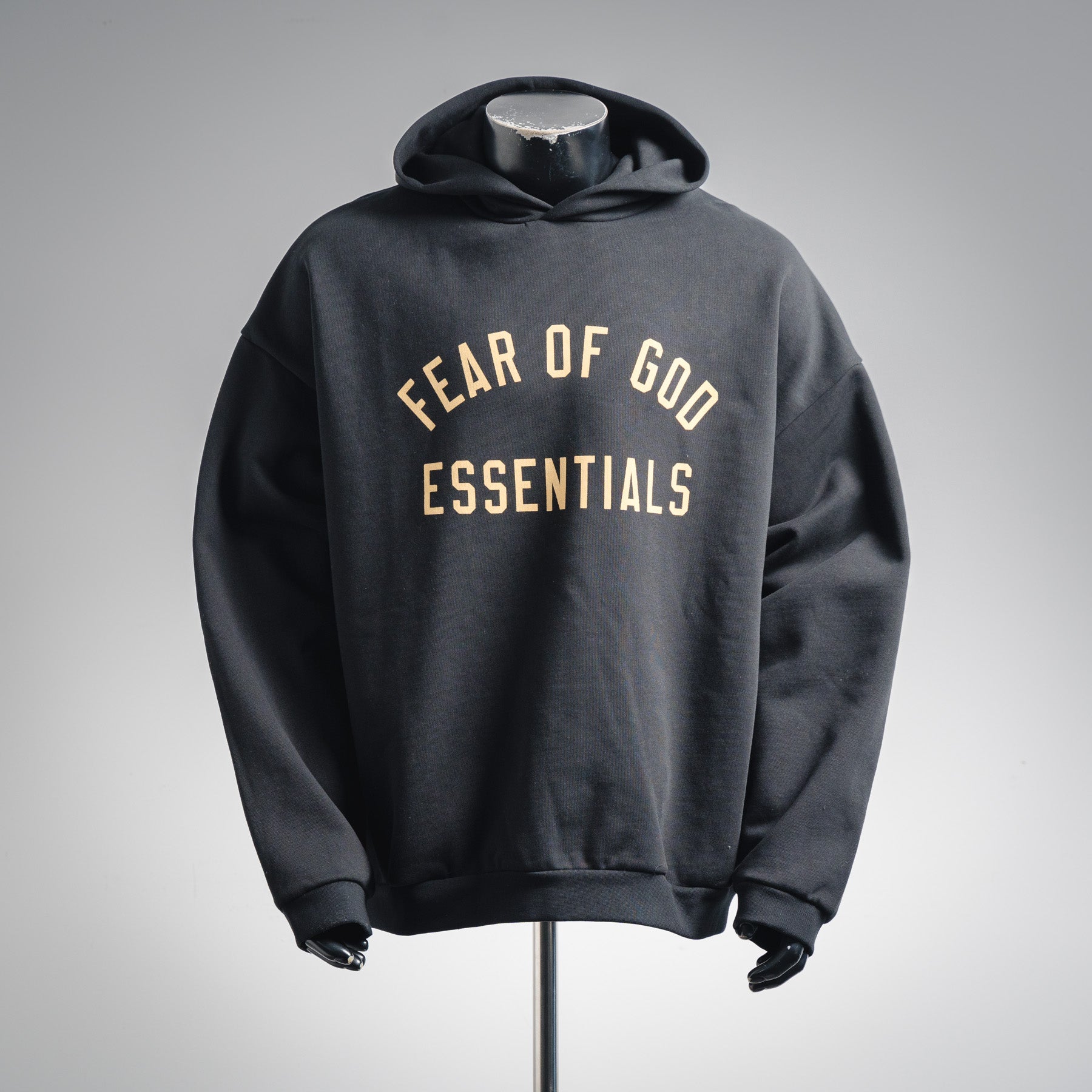 Fear 25fw printed hoodie