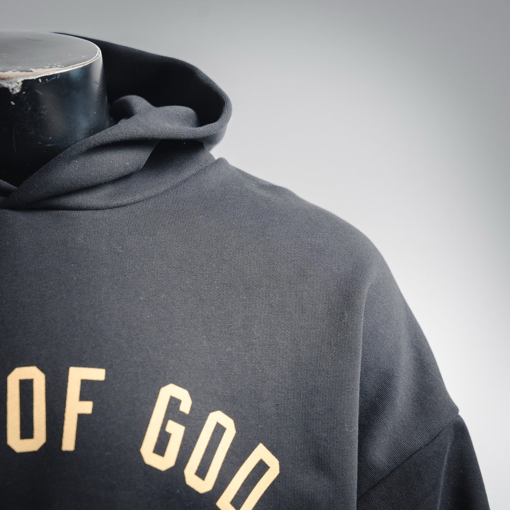 Fear 25fw printed hoodie