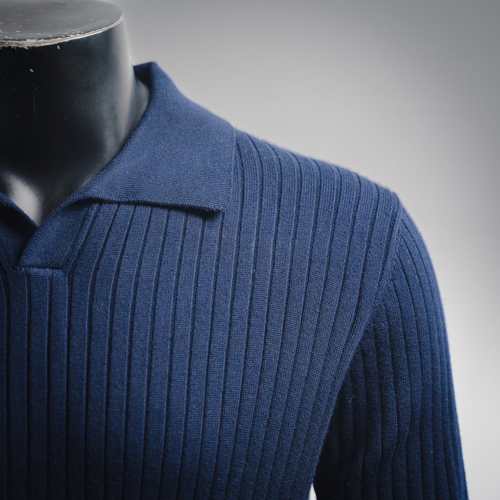 Loro 25fw knitted shirt