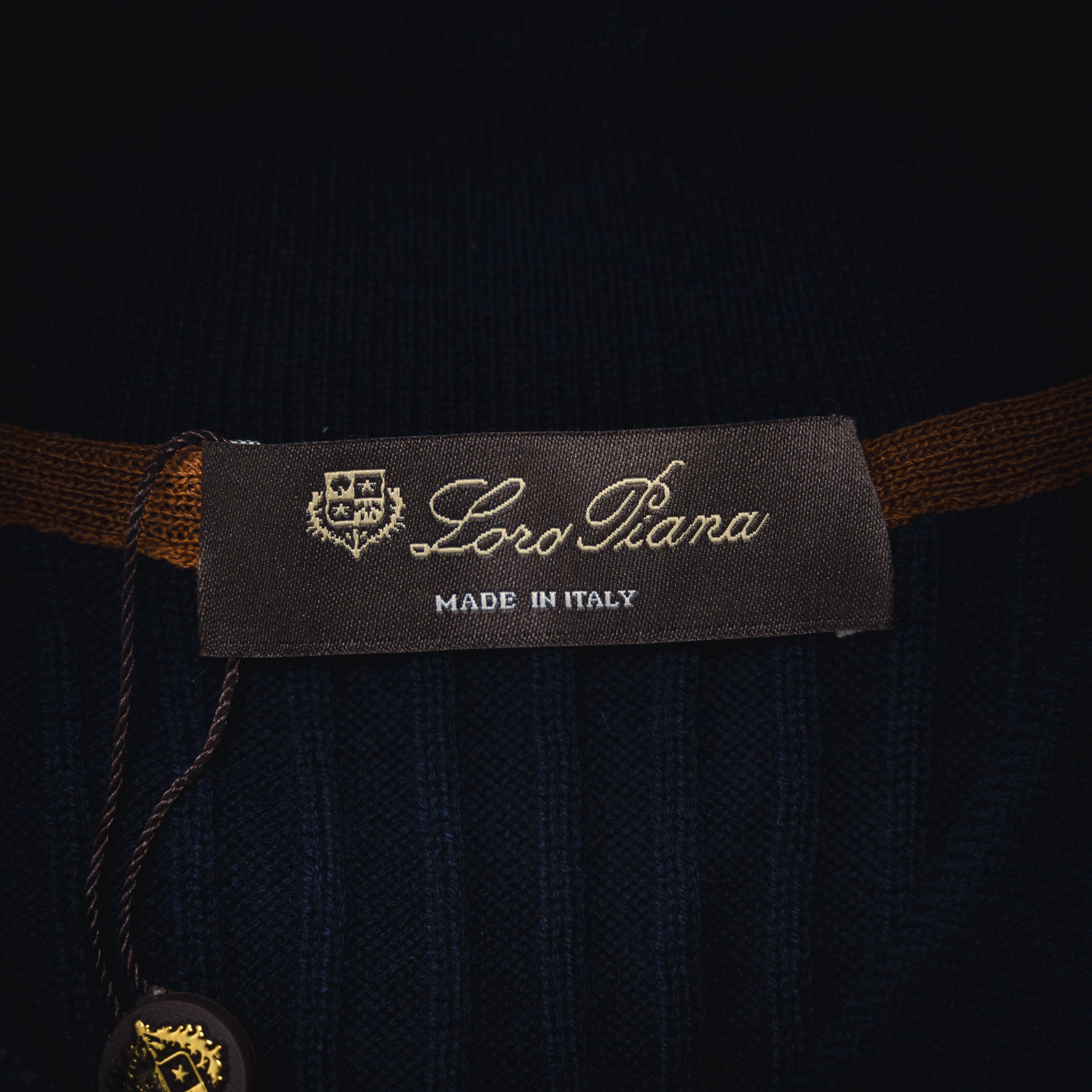 Loro 25fw knitted shirt