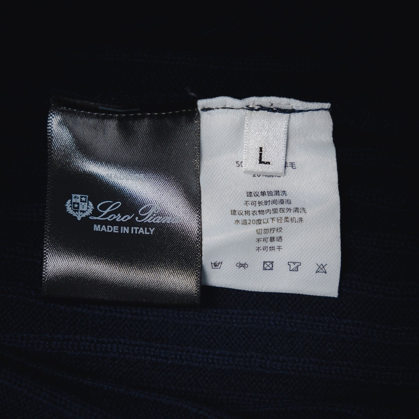 Loro 25fw knitted shirt