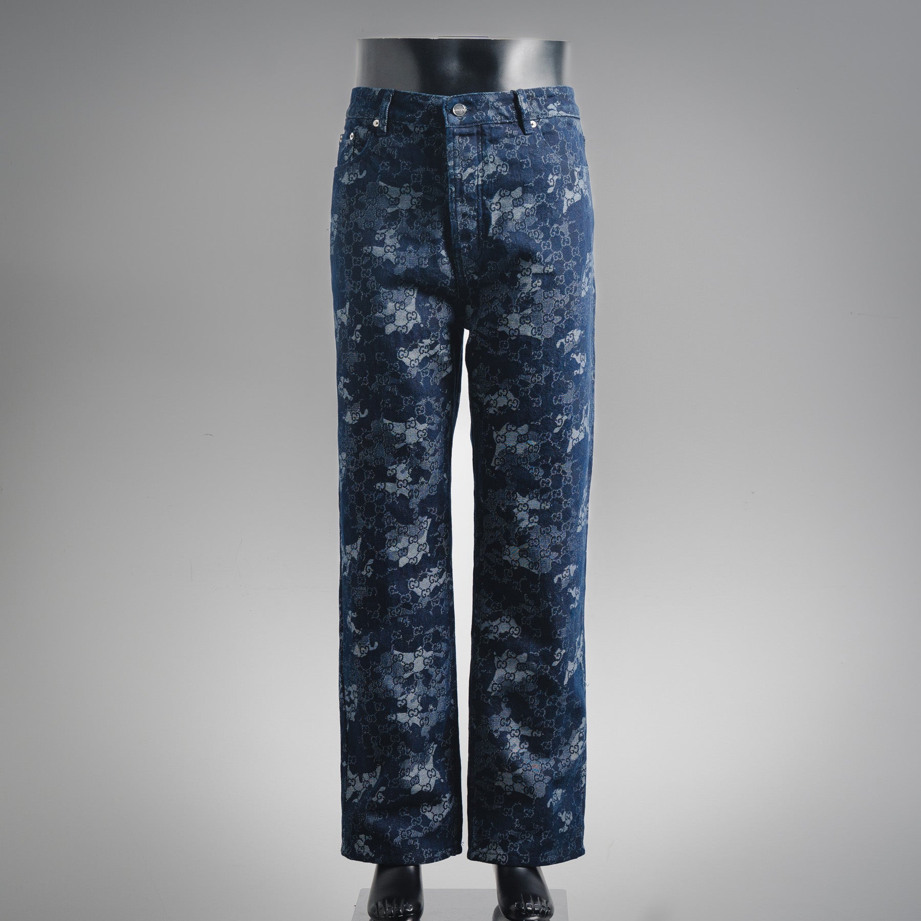 Guc 25fw jacquard jeans