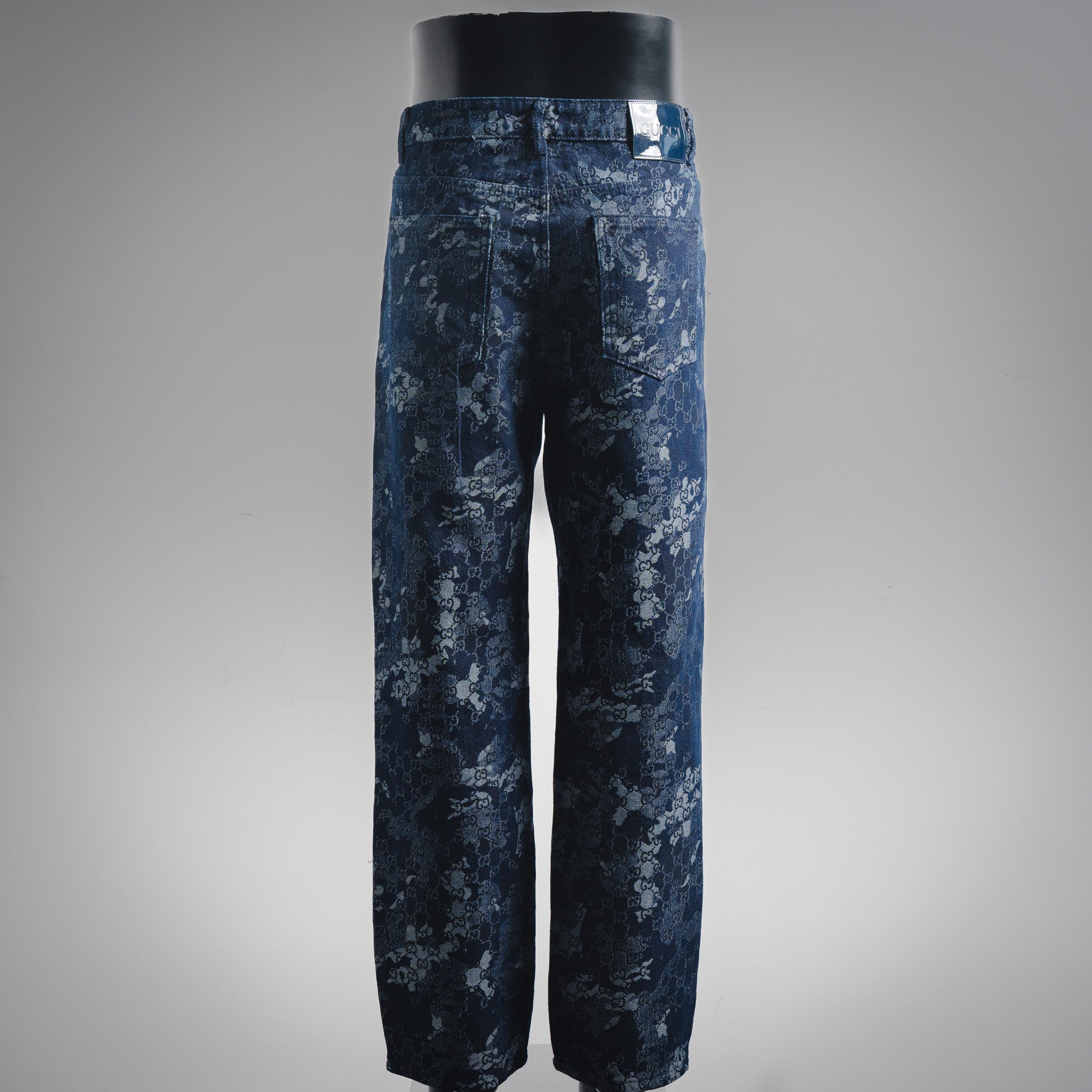 Guc 25fw jacquard jeans