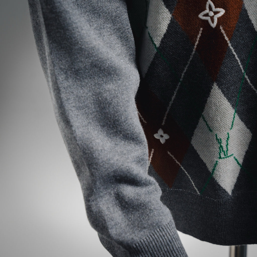 Louis 25fw jacquard sweater