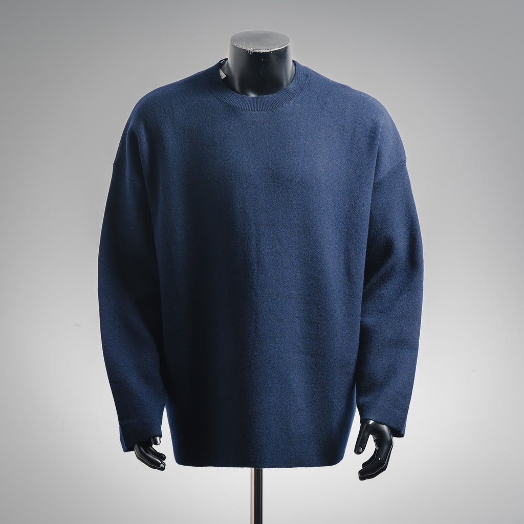 Loe 25fw embroidered sweater