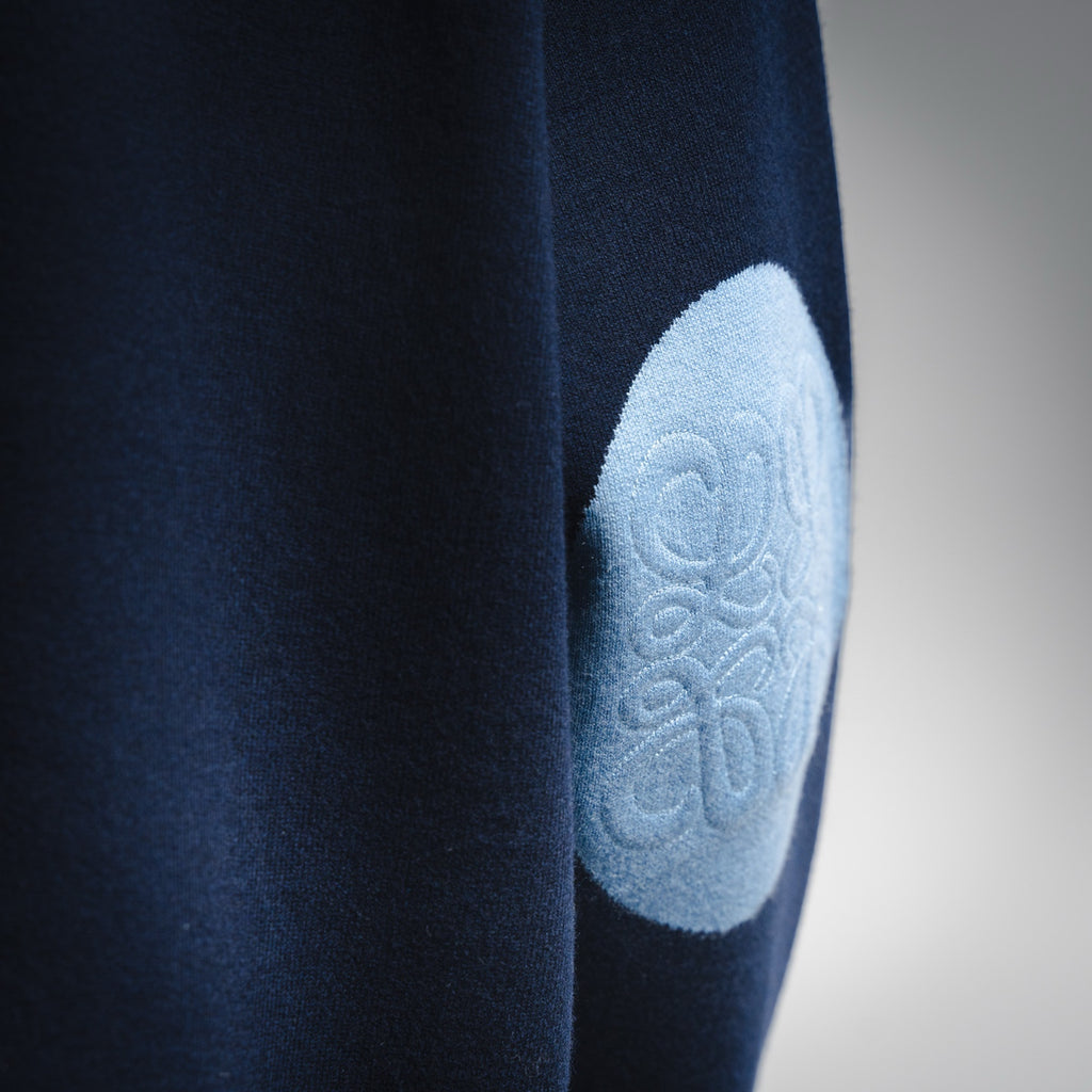 Loe 25fw embroidered sweater