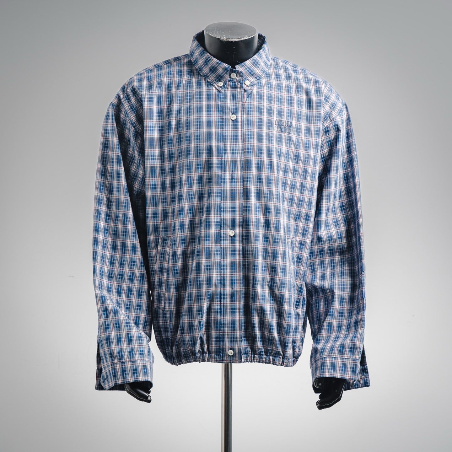 Miu 25fw embroidered shirt