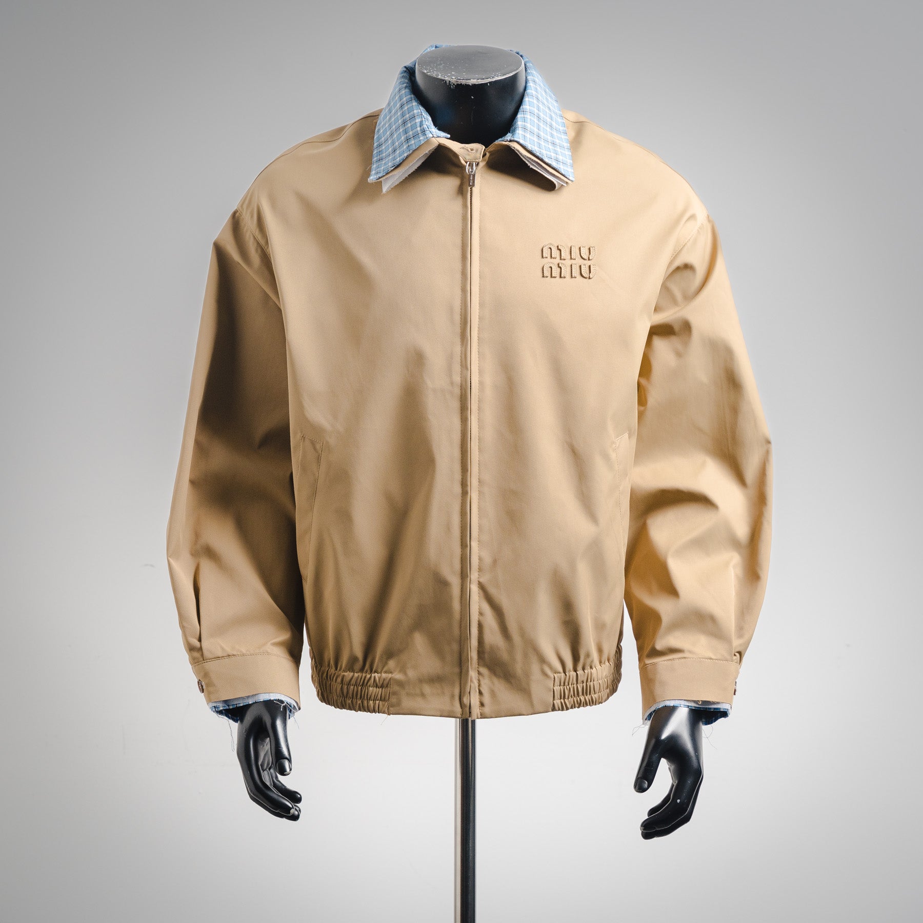 Miu 25fw splicing jacket