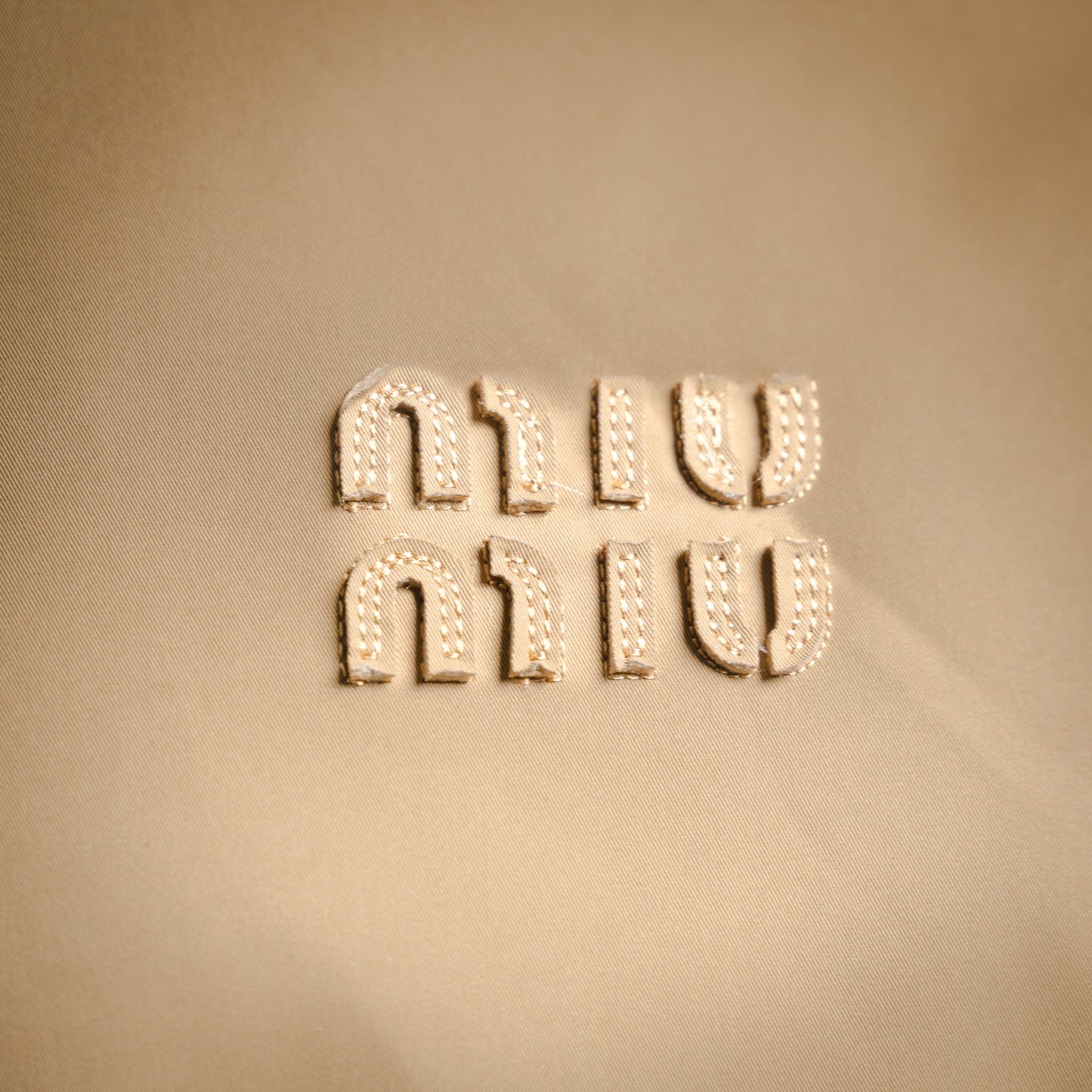 Miu 25fw splicing jacket