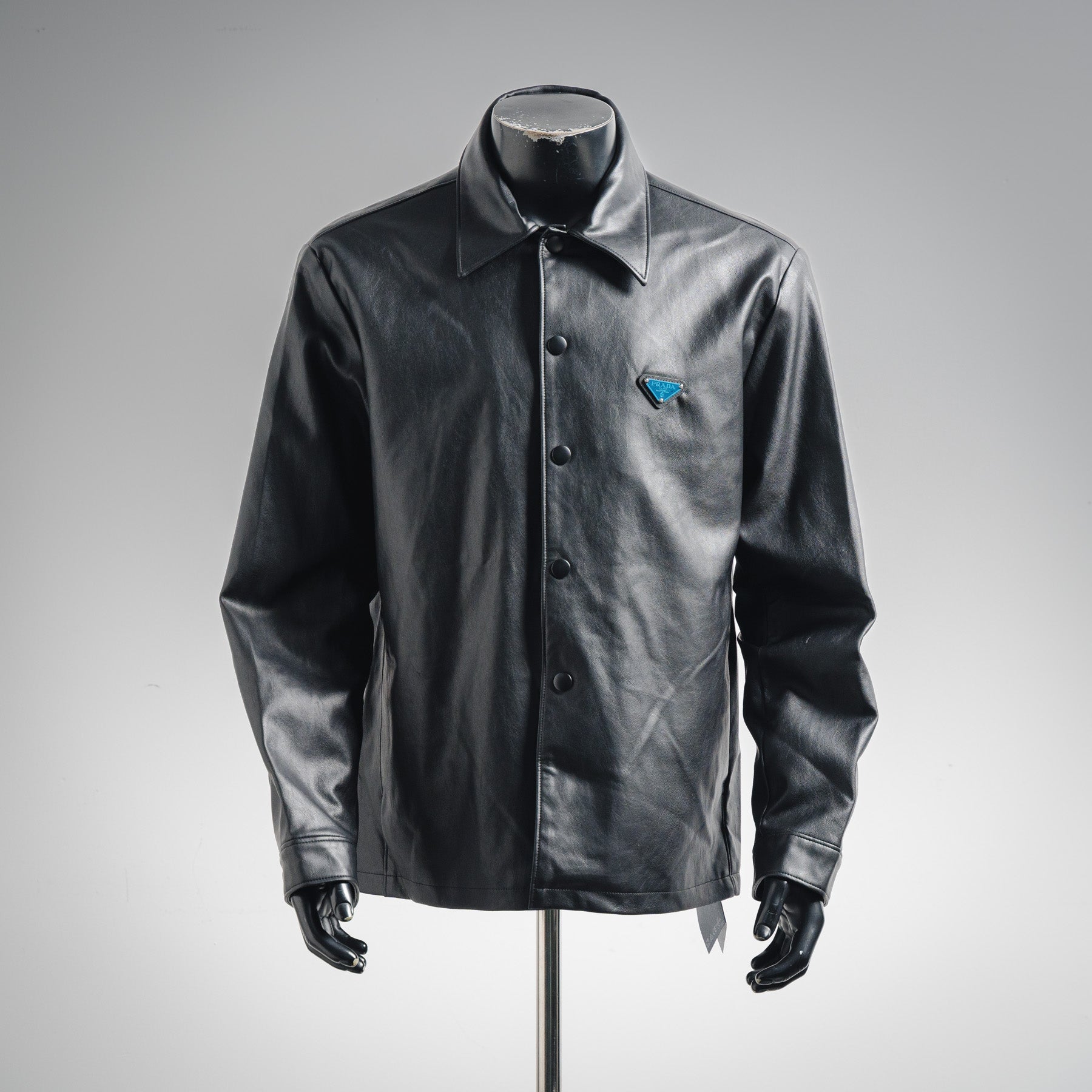 Pra 25fw leather jacket
