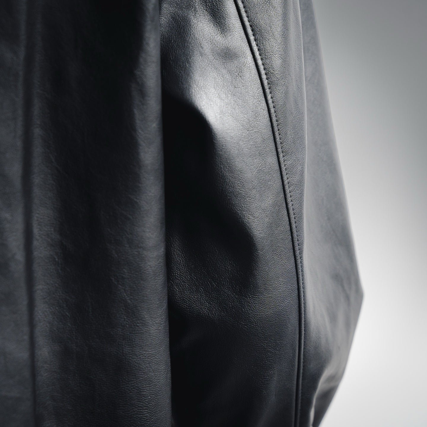 Pra 25fw leather jacket