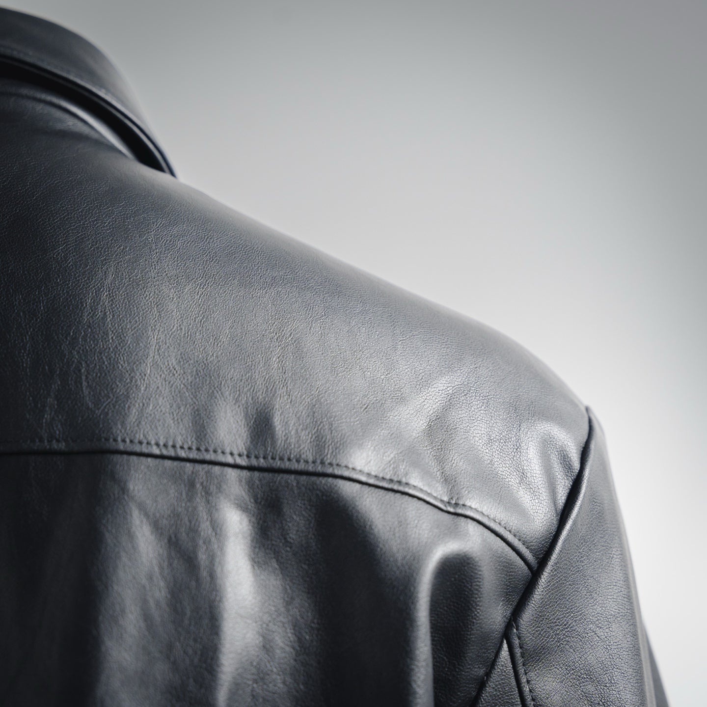 Pra 25fw leather jacket