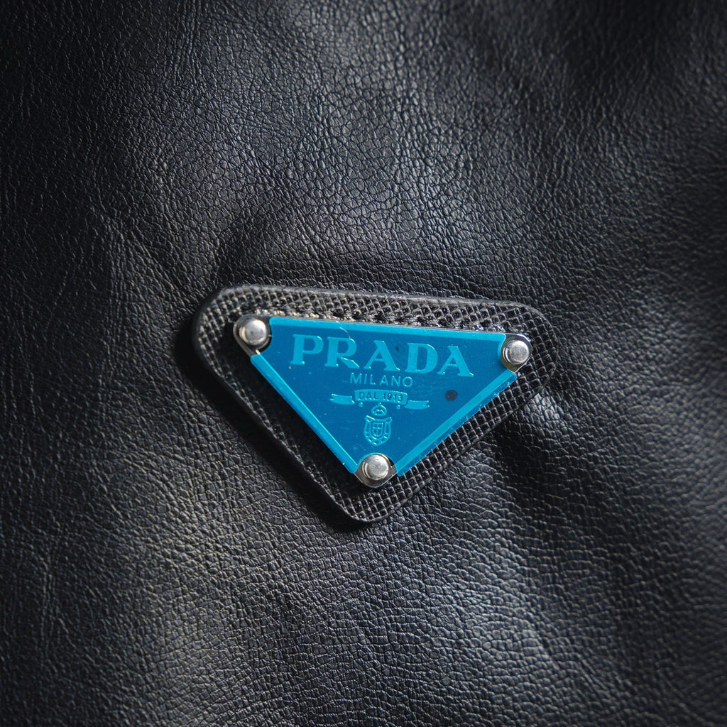 Pra 25fw leather jacket