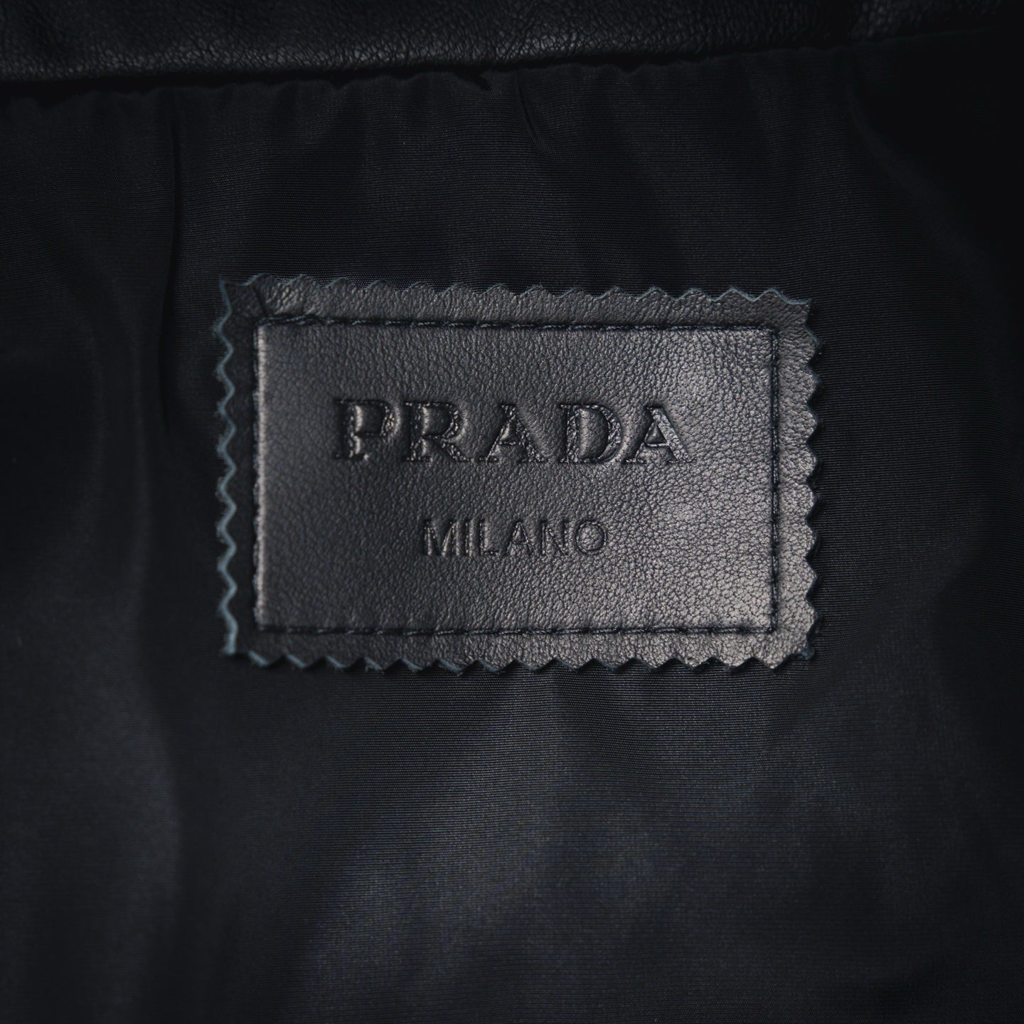 Pra 25fw leather jacket