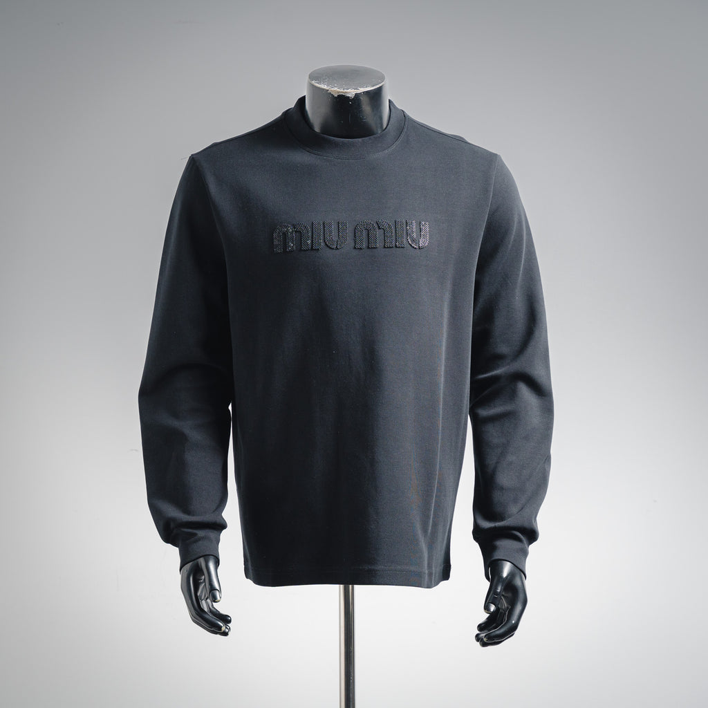 Miu 25fw embroidered shirt