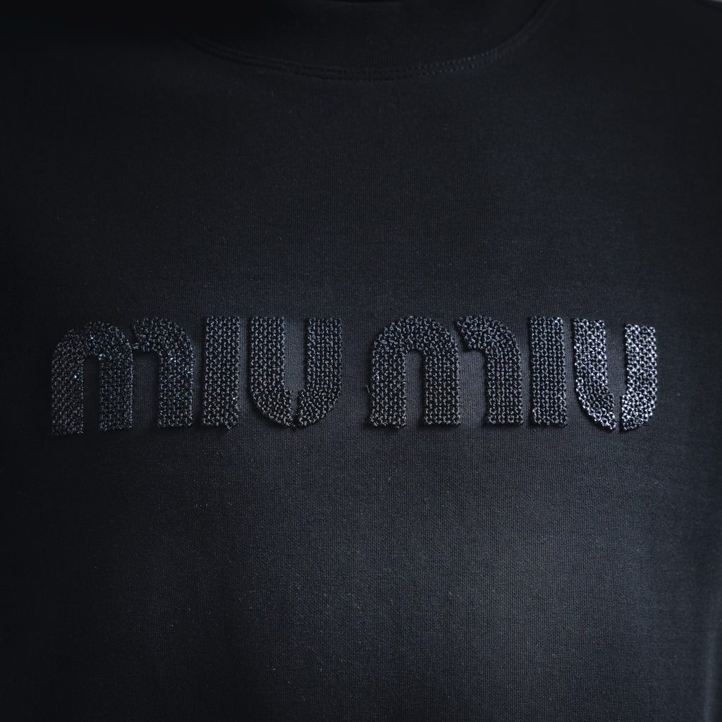 Miu 25fw embroidered shirt