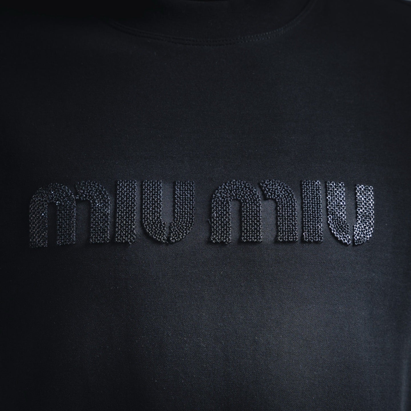 Miu 25fw embroidered shirt