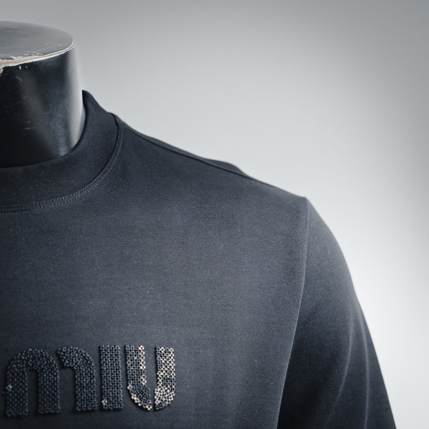 Miu 25fw embroidered shirt