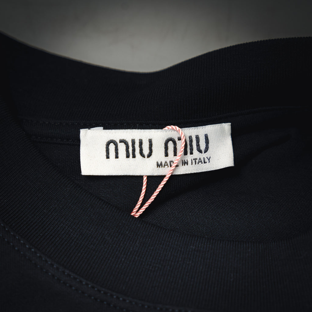 Miu 25fw embroidered shirt