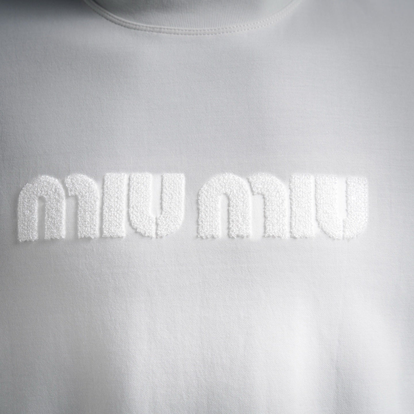 Miu 25fw embroidered shirt