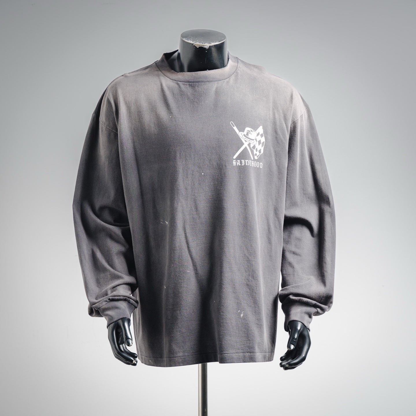 Saint 25fw printed shirt