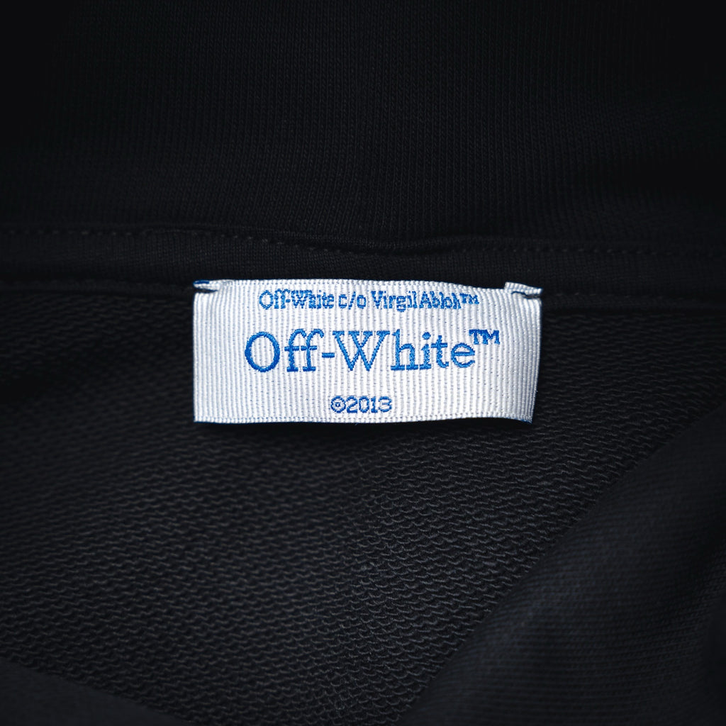 Off 25fw printed hoodie