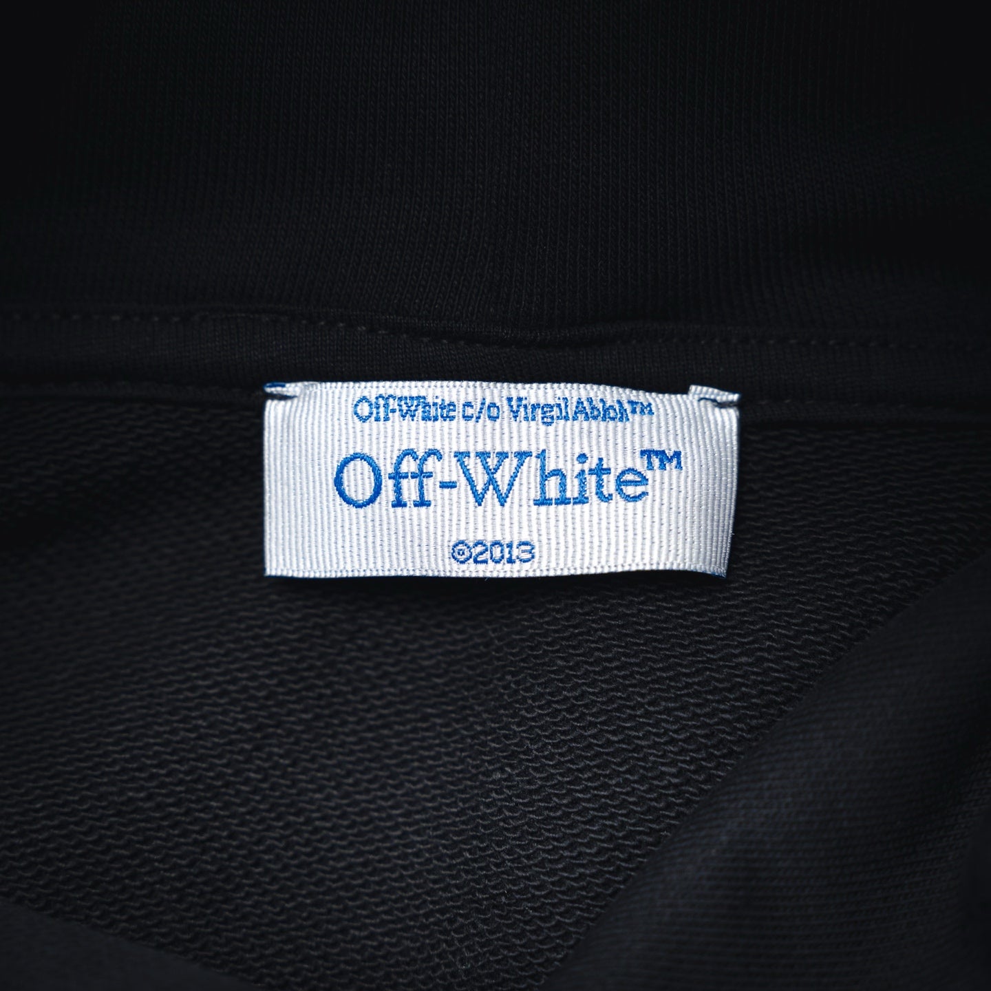 Off 25fw printed hoodie