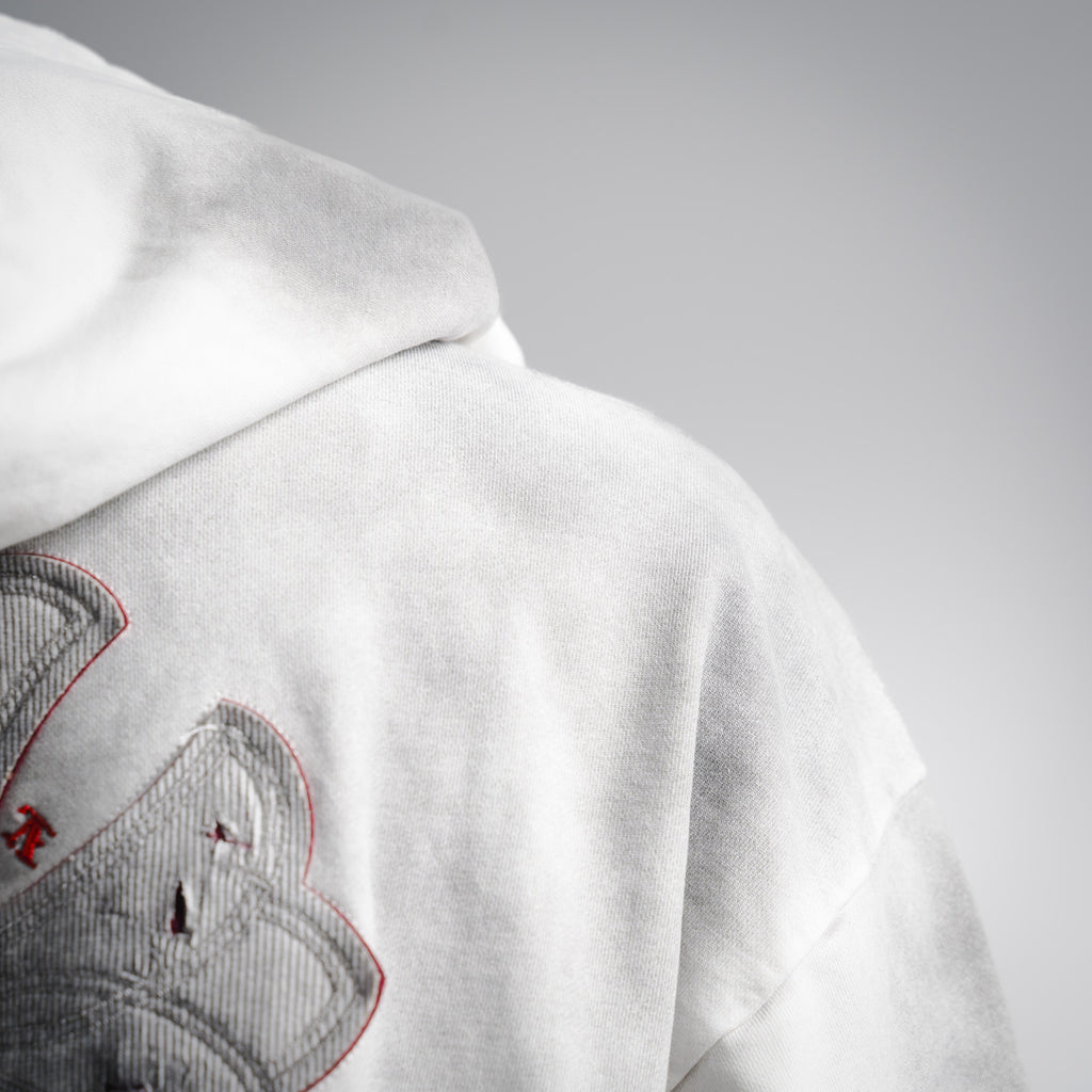 Chrome 25fw embroidered hoodie