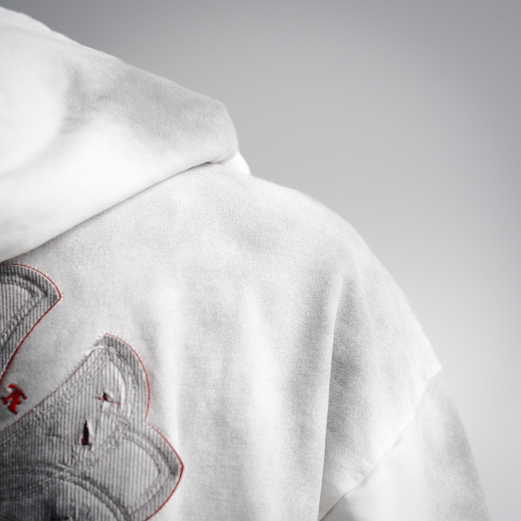 Chrome 25fw embroidered hoodie