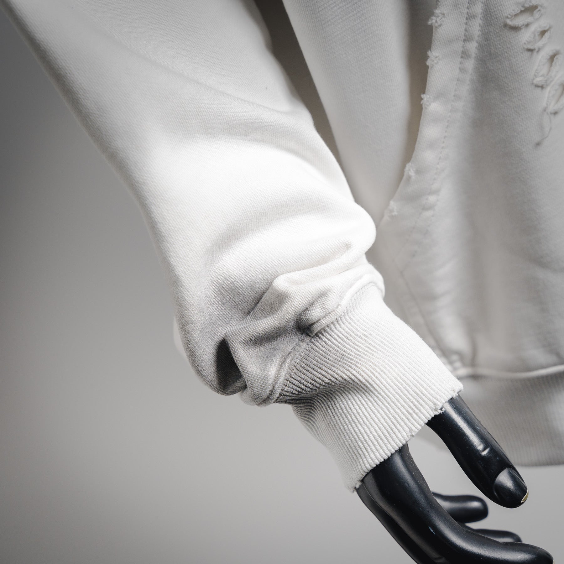 Chrome 25fw embroidered hoodie