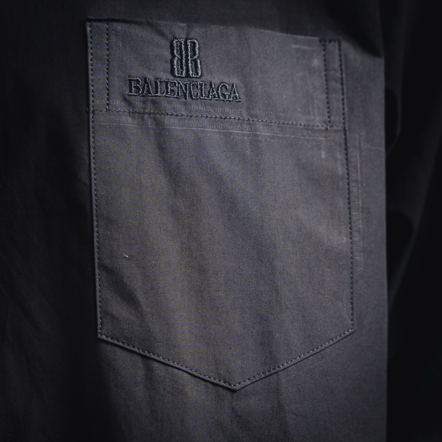 Balen 25fw embroidered shirt