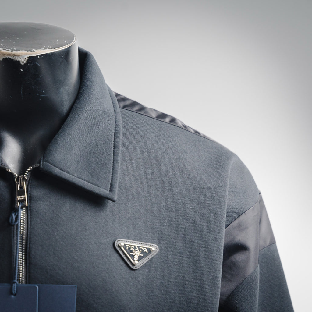 Pra 25fw splicing jacket