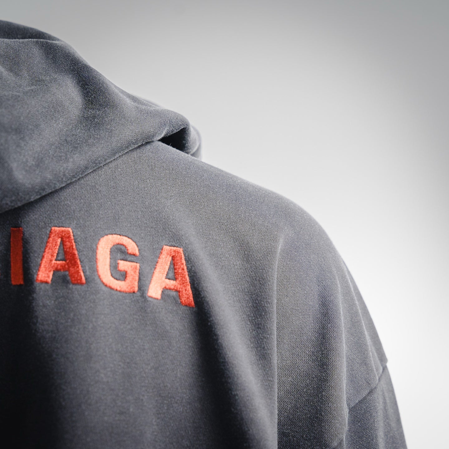 Balen 25fw embroidered hoodie