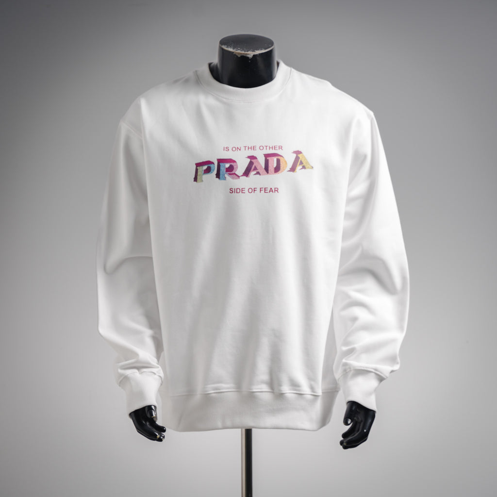 Pra 25fw printed sweatshirt